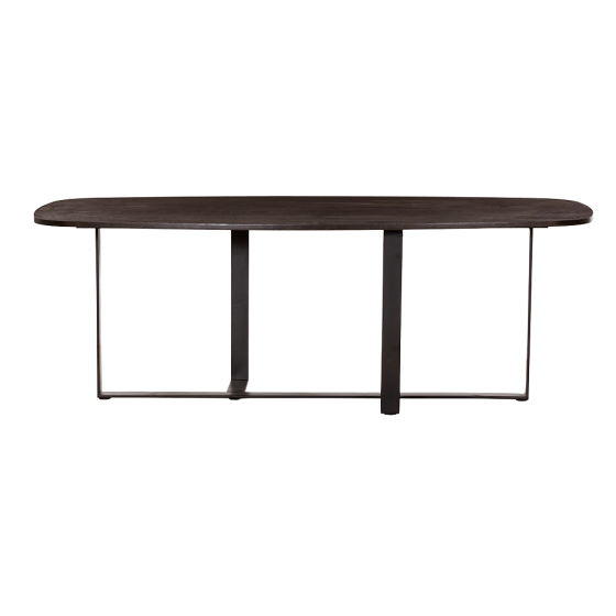 Mincio eettafel - 200 cm - bruin