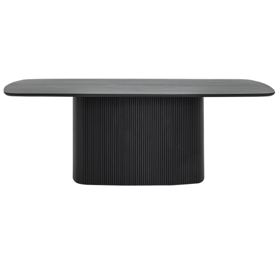 Rivello eettafel - 220 cm - zwart