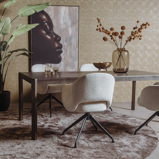 Amalfi eettafel rechthoek - 220 cm