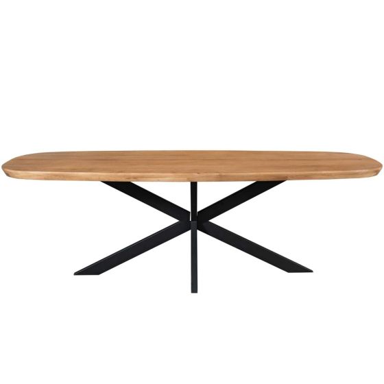 Eettafel Madison Deens ovaal 280 cm - naturel