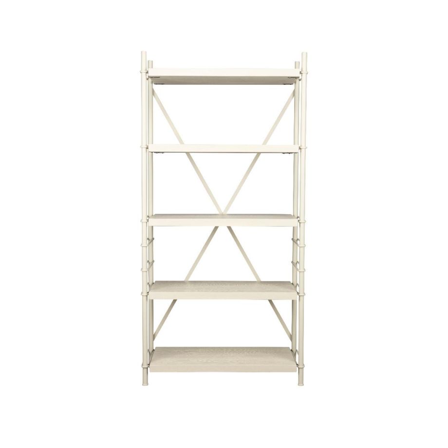 Dutchbone Iron wandkast hoog - beige