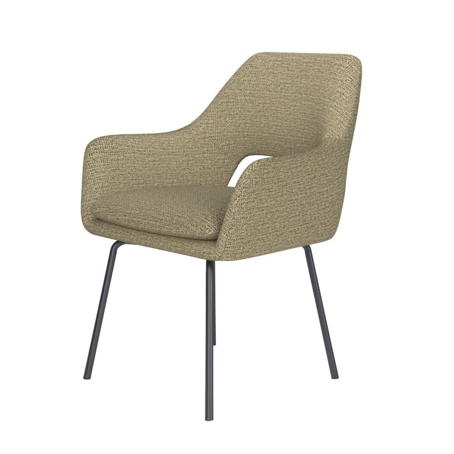 Lana eetkamerstoel metaal