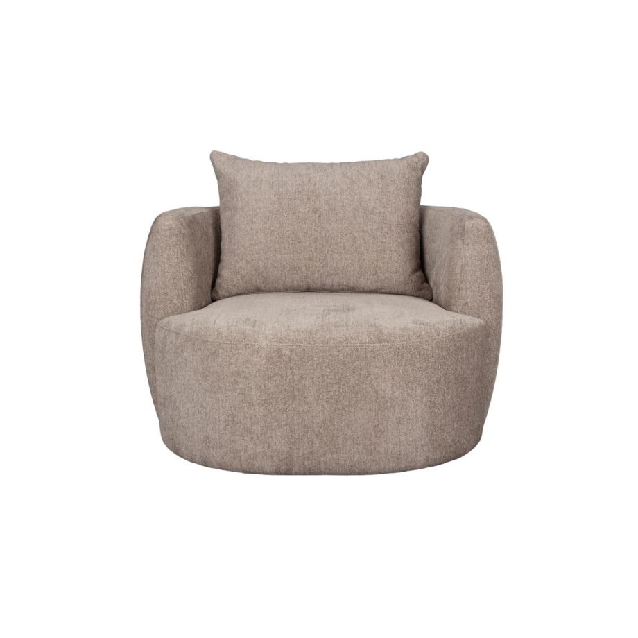 Rocca fauteuil - cappuccino - beige