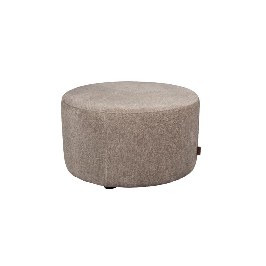 Rocca poef - cappuccino - beige