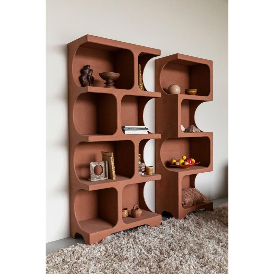 Dutchbone Dundee opbergkast XL - terracotta