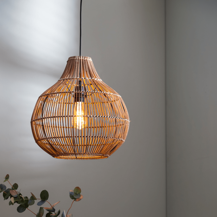 Pacino hanglamp rotan naturel 40cm van het woonmerk Light&Living