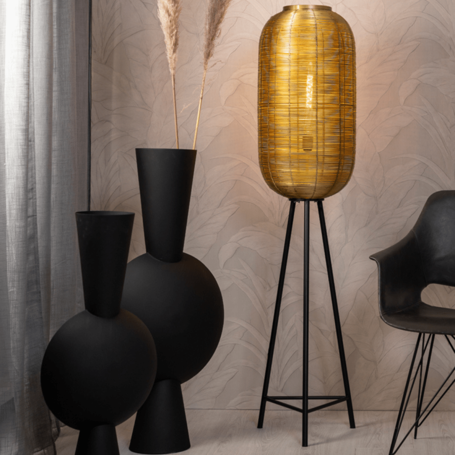 Tomek vloerlamp Ø36x152 cm van het woonmerk Light & Living