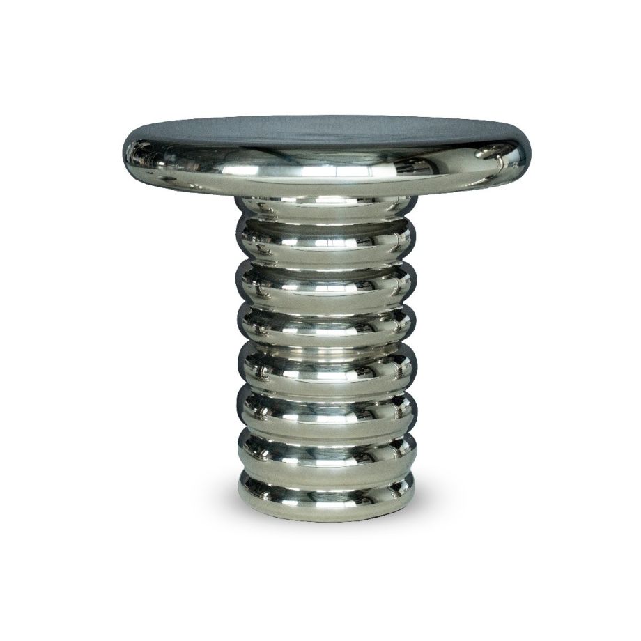 By-Boo Chromeo bijzettafel - chrome