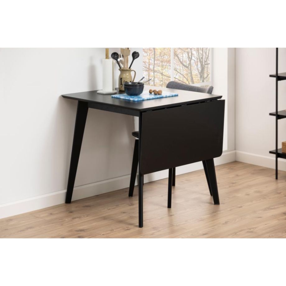 Nøra Alicia vierkante uitschuiftafel 80/120x80x76 cm | eikenfineer