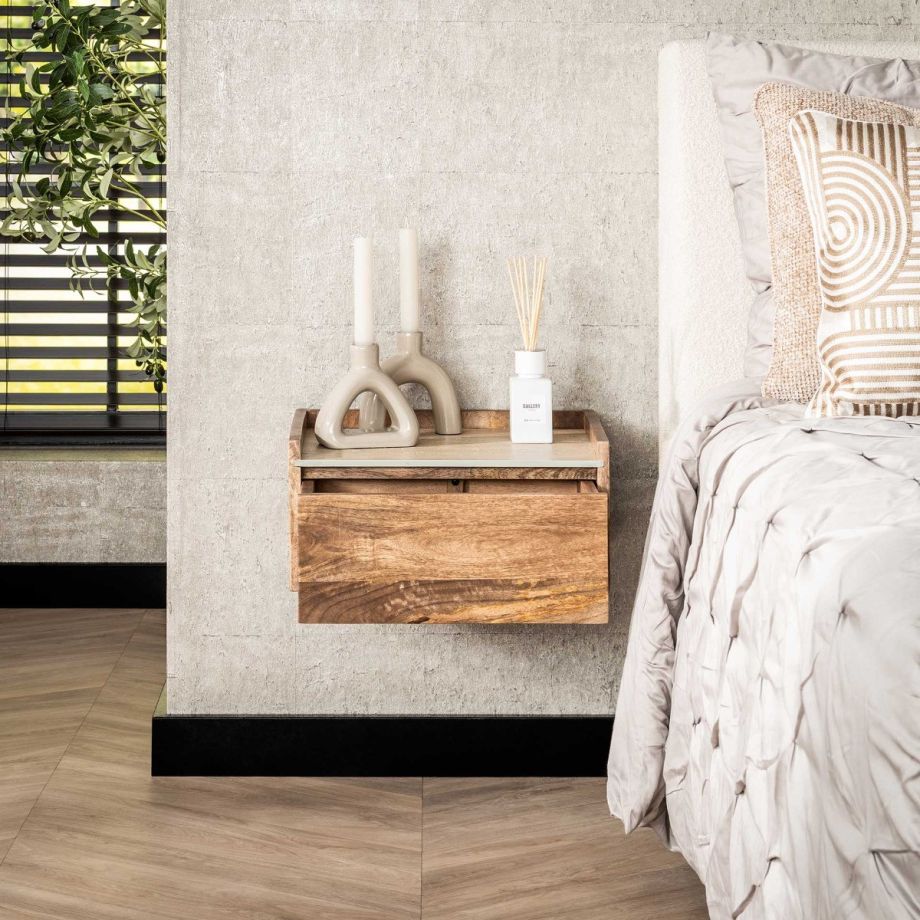 Fraaai Haaris nachtkastje hangend - zand