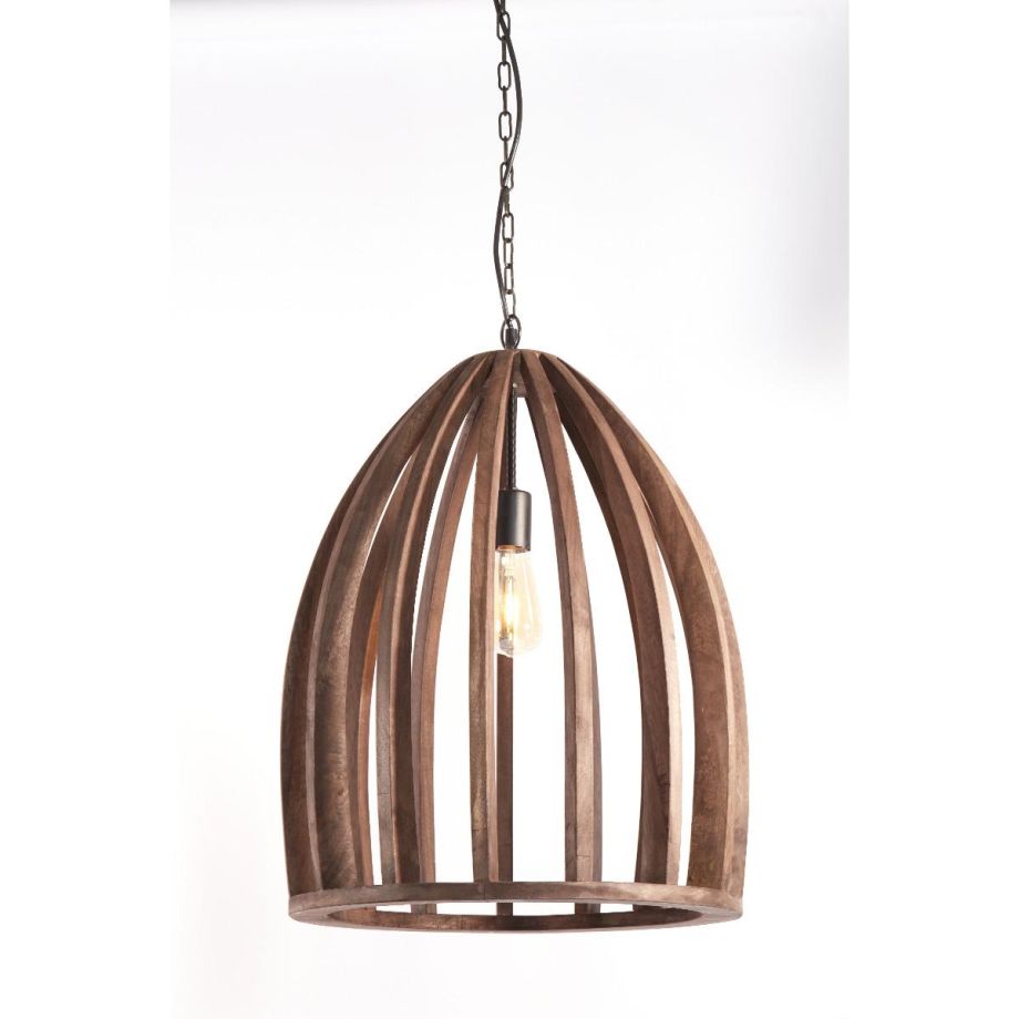 Light & Living Haranka hanglamp ø47x56 cm hout