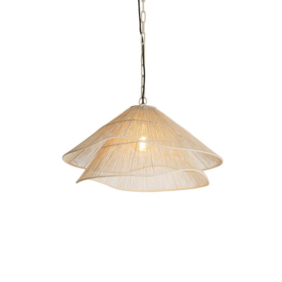 Light & Living Alameda hanglamp ø56x31 cm - crème