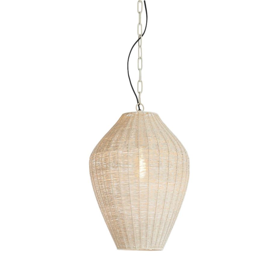 Light & Living Arriate hanglamp ø33x46 cm - crème