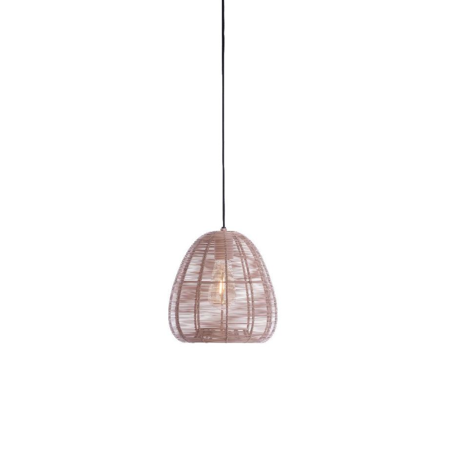 Light & Living Oliveria hanglamp ø25x25 cm - licht roze