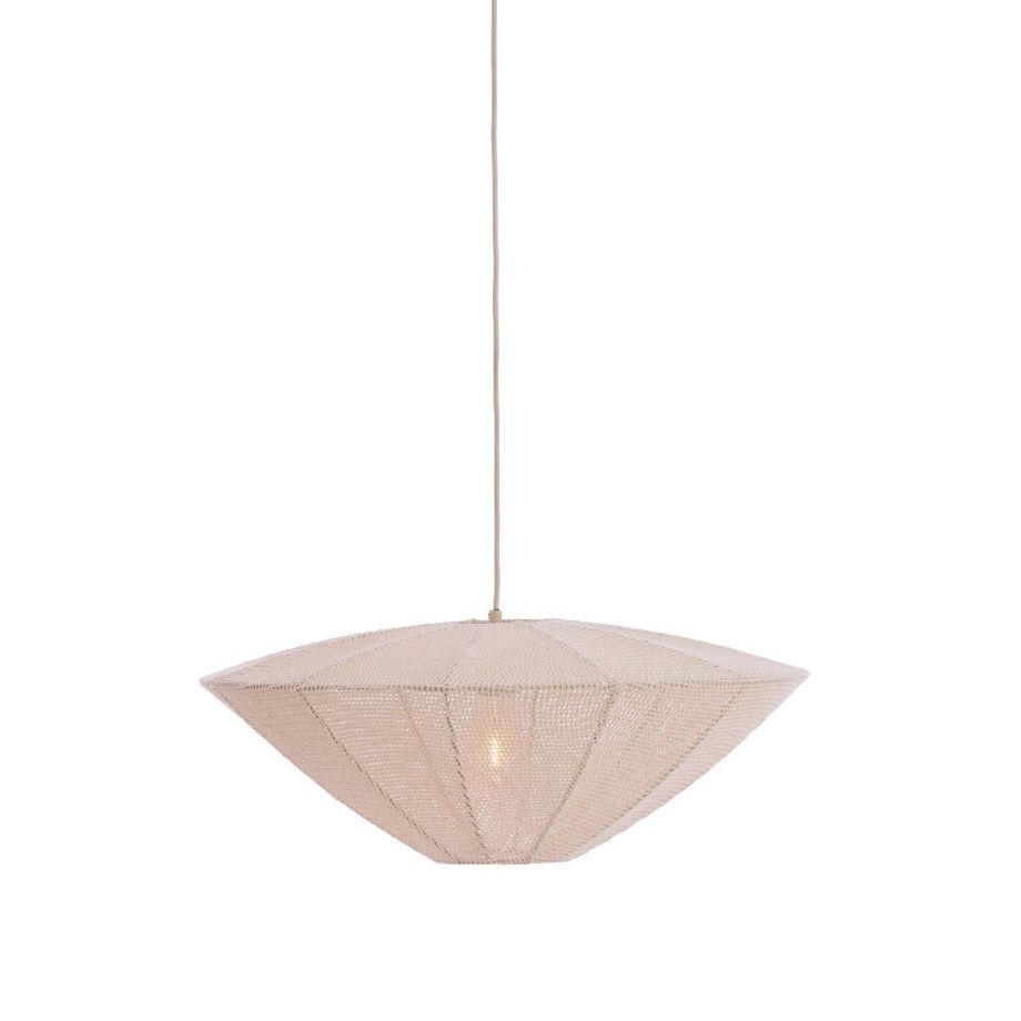 Light & Living Satilla hanglamp ø60x25 cm - crème
