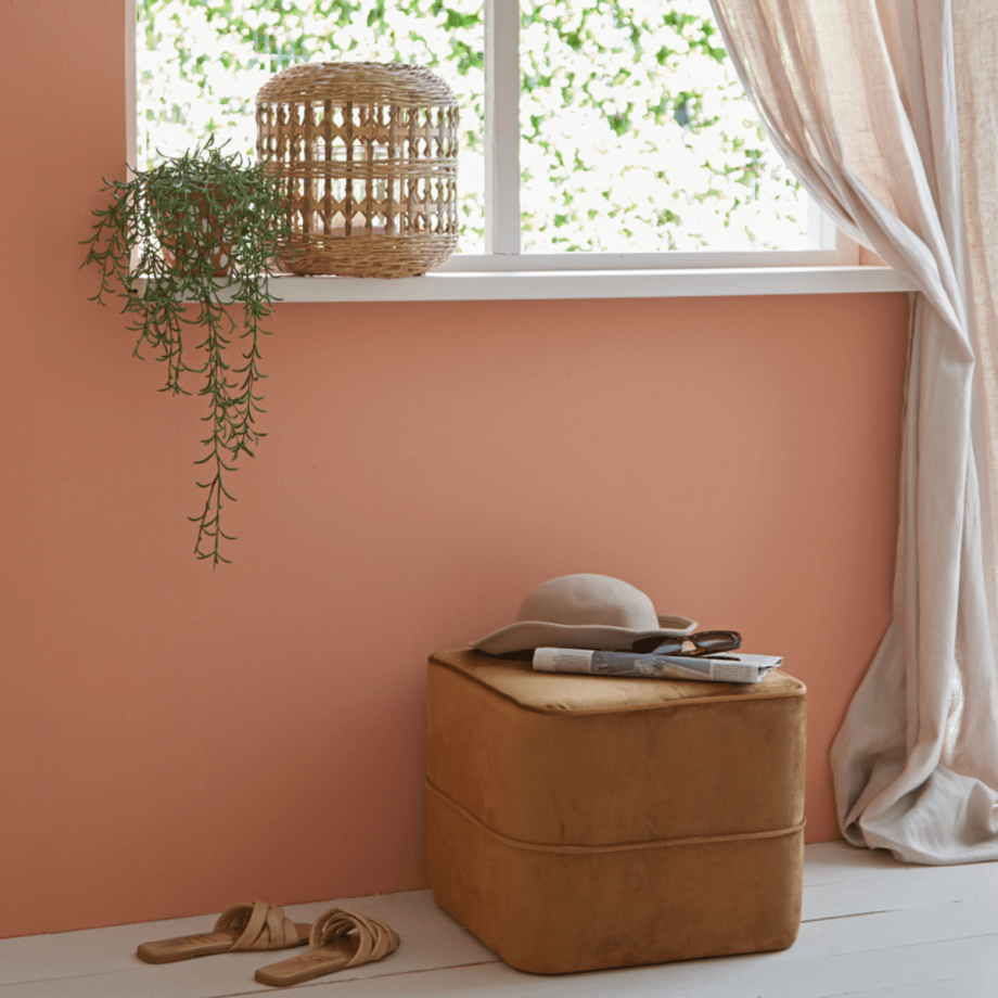 Kiki poef velvet van het woonmerk Light&Living