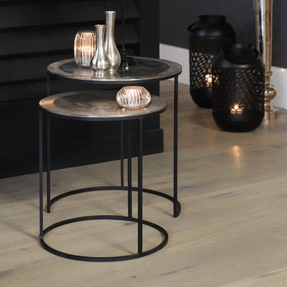 Talca bijzettafels set van 2 van het woonmerk Light&Living