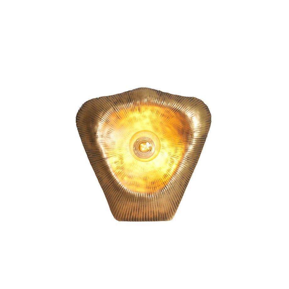 Amadi wandlamp 41x9x41 cm - antiek brons