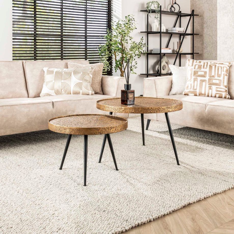 Fraaai Salontafel Maaike - Set van Twee