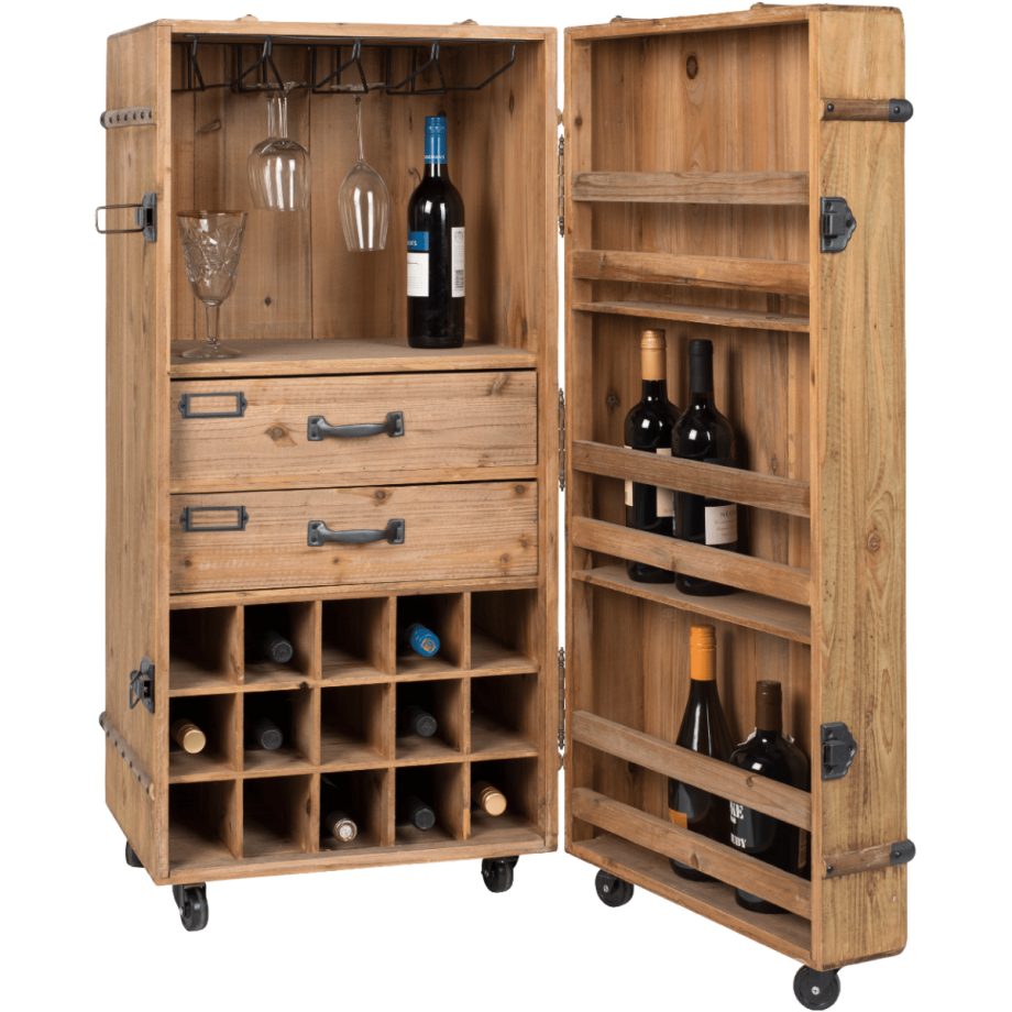 Dutchbone Lico wijnkast