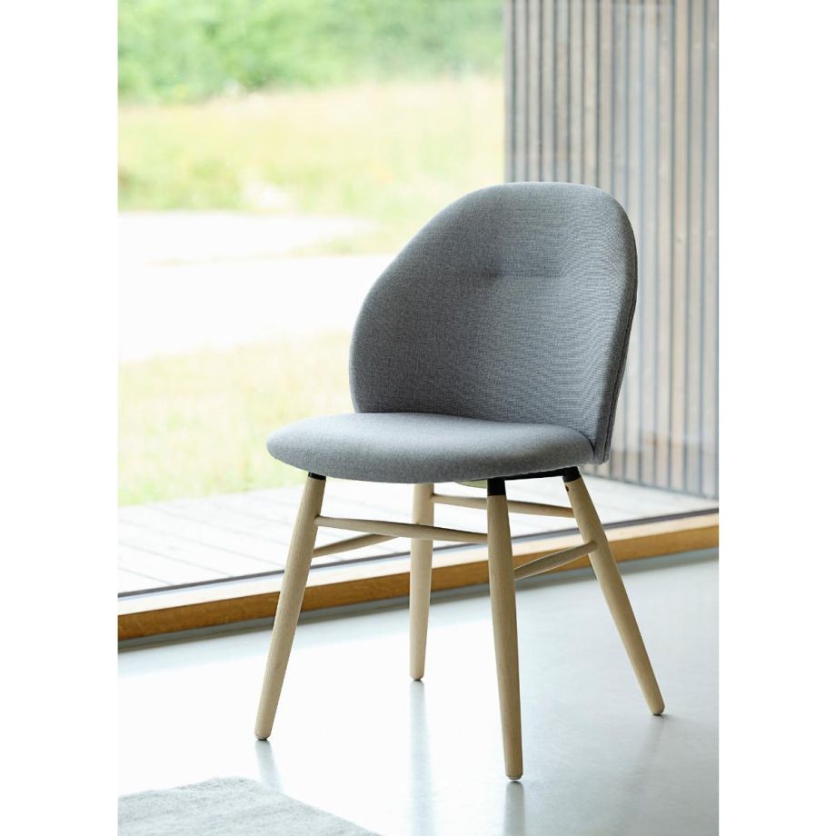 Dante eetkamerstoel - lichtgrijs