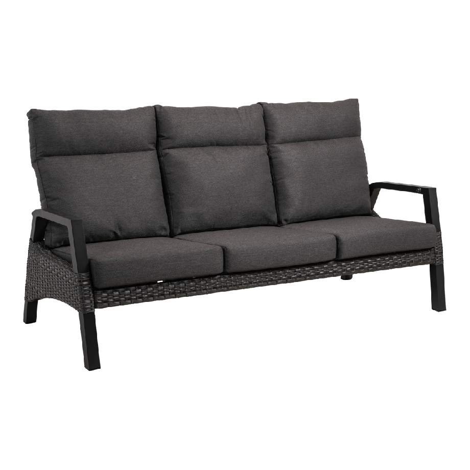 Loungebank Treviso Forte - antraciet