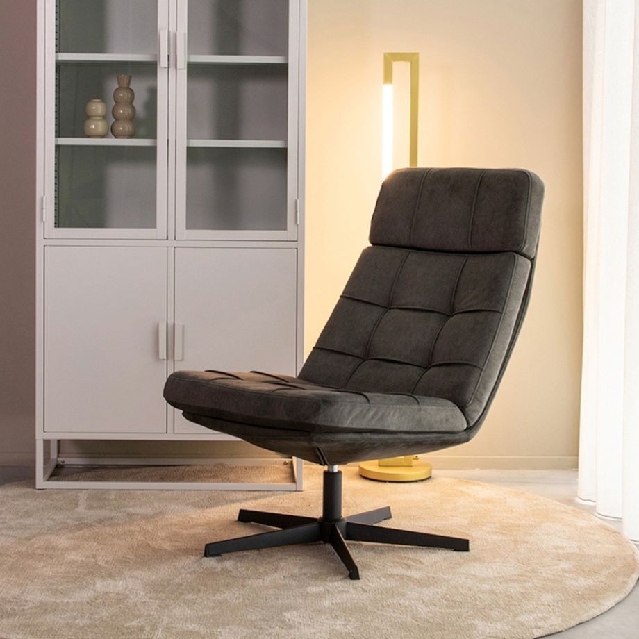 Alvar fauteuil - antraciet