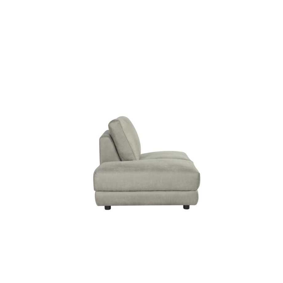 Tivoli bank ottomane links microsuede - taupe