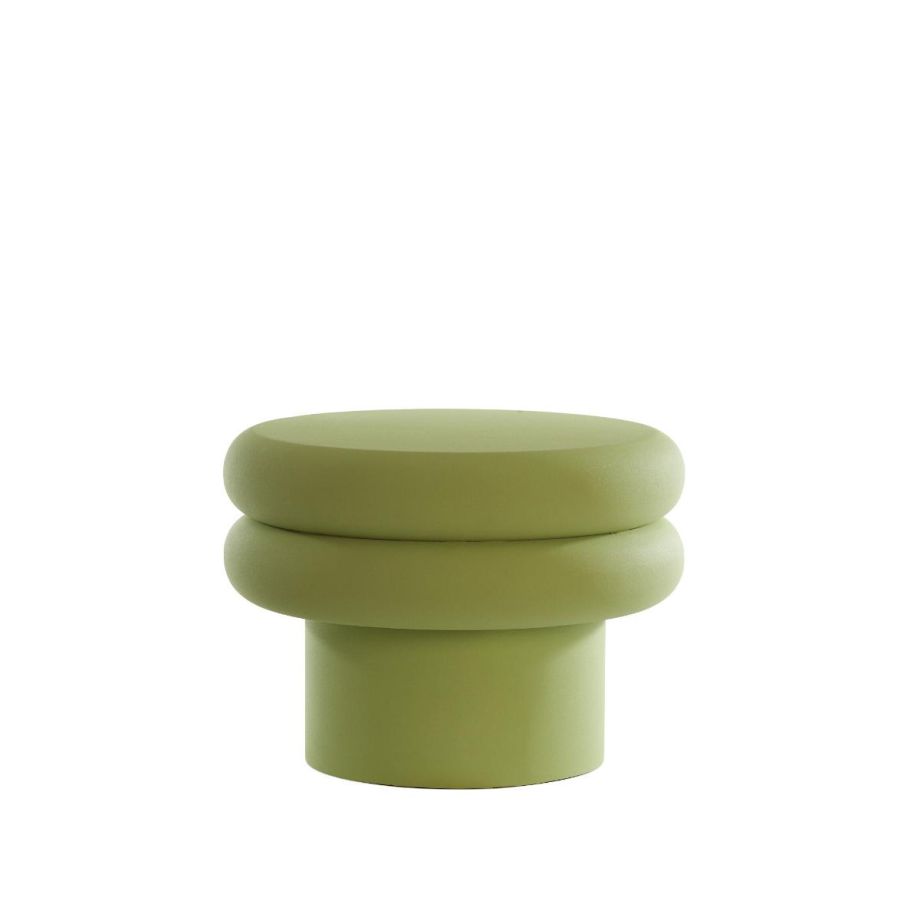 Satia bijzettafel ø45x32 cm - mintgroen