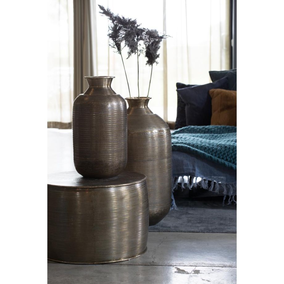 Light & Living Perroy vaas - antiek brons