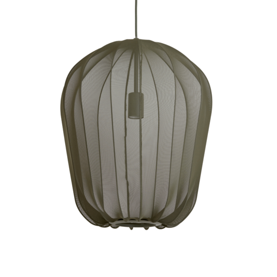 Plumeria hanglamp Ø42x50 cm donkergroen van het woonmerk Light&Living