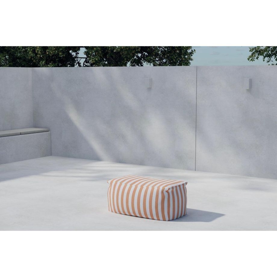 Svea Sammy tuin poef stof - 75x40x33 cm