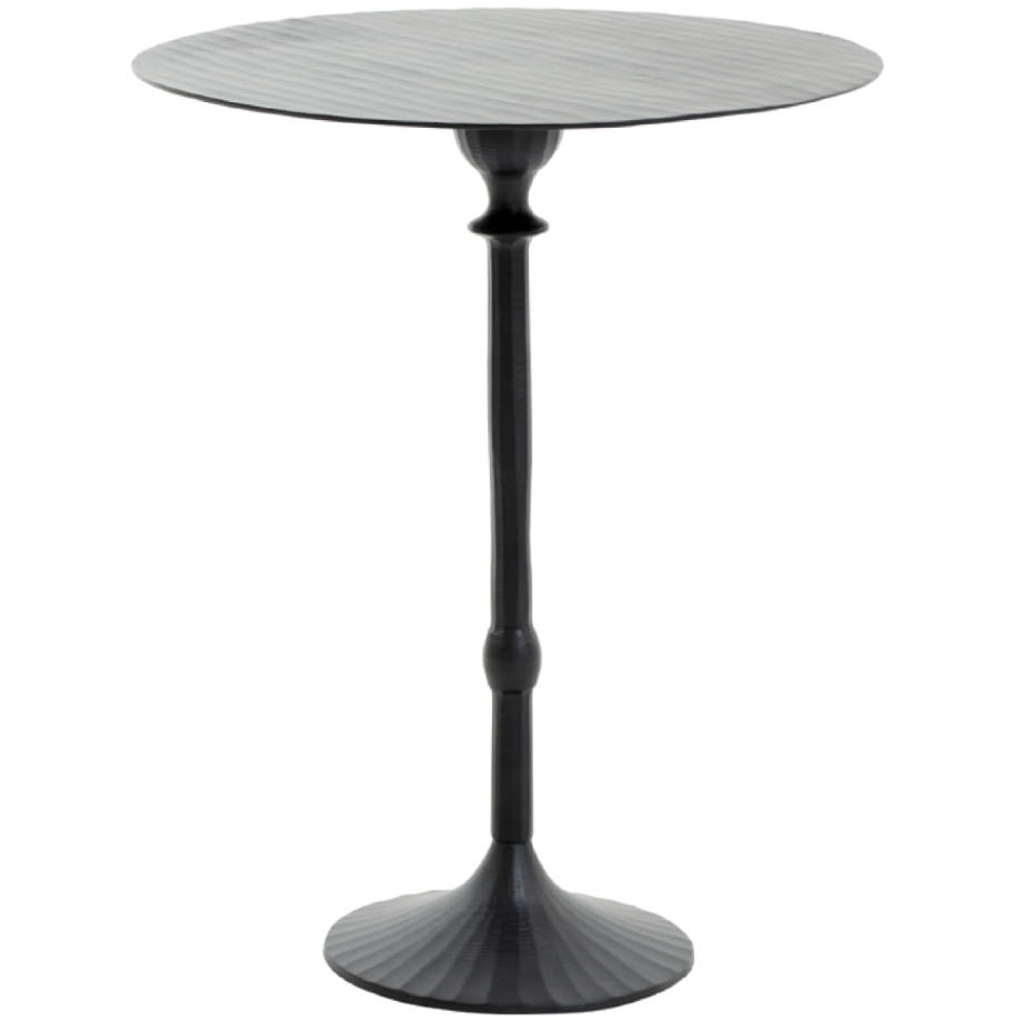 Bijzettafel Janna Ø50x60 cm Zwart