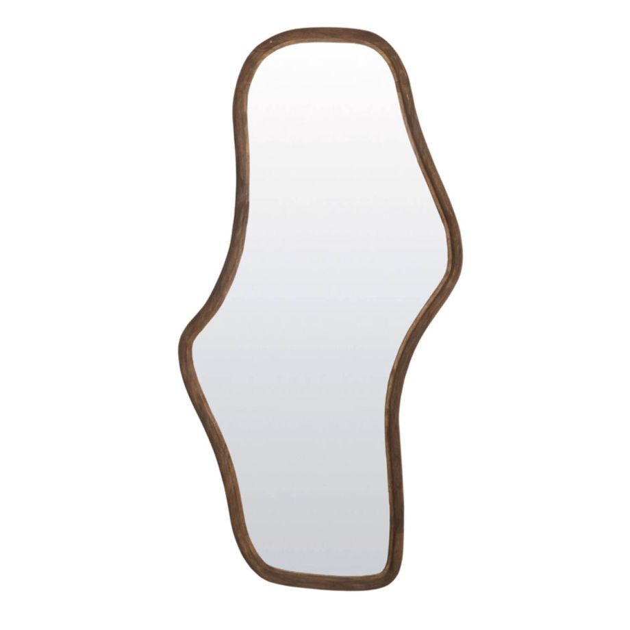 Light & Living Celano spiegel 80x5x161 cm - hout donkerbruin - OUTLET B