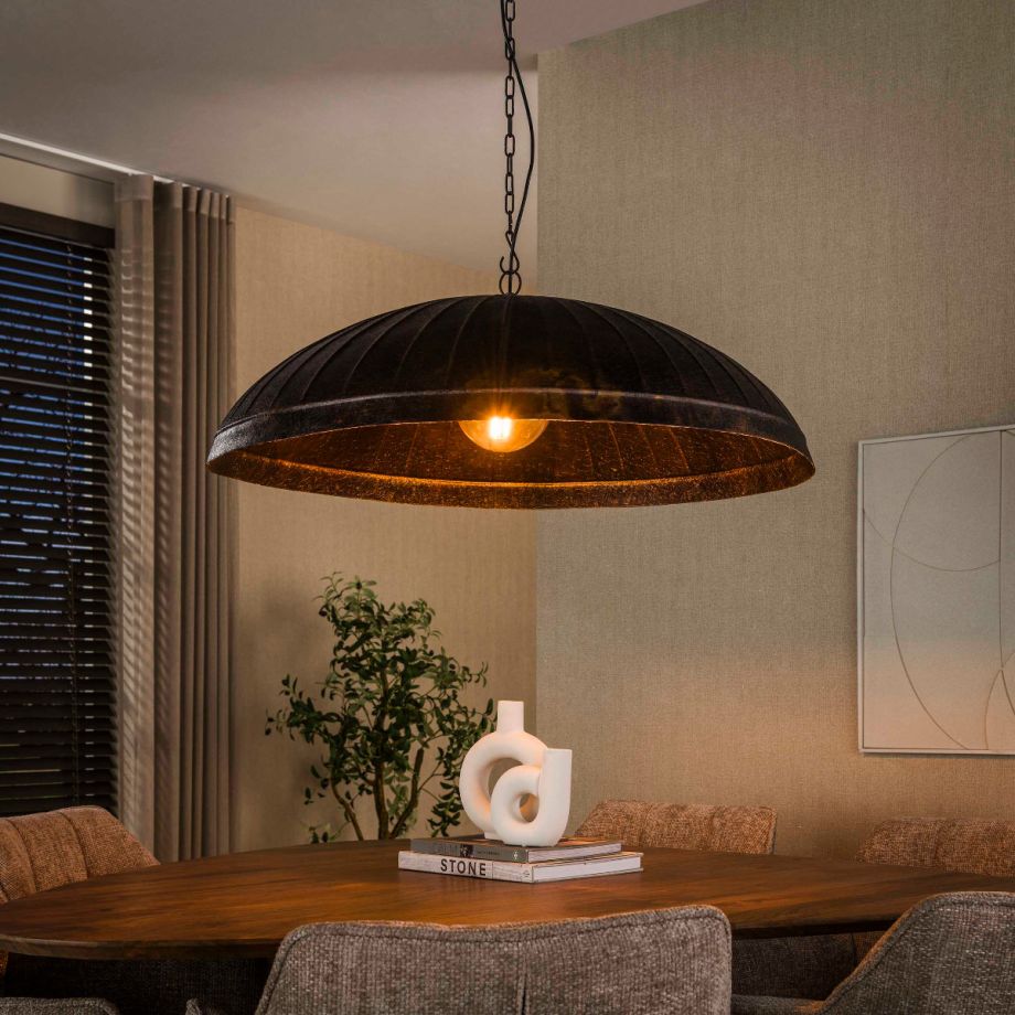 Fraaai Gerrit hanglamp 1-lichts ø90cm - bruin