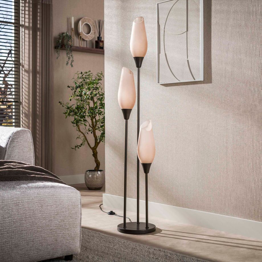 Fraaai Matthew vloerlamp 3-lichts