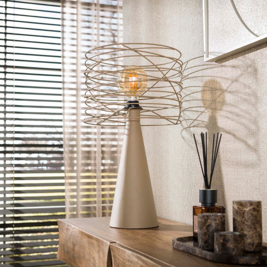 Fraaai Twist tafellamp 1-lichts