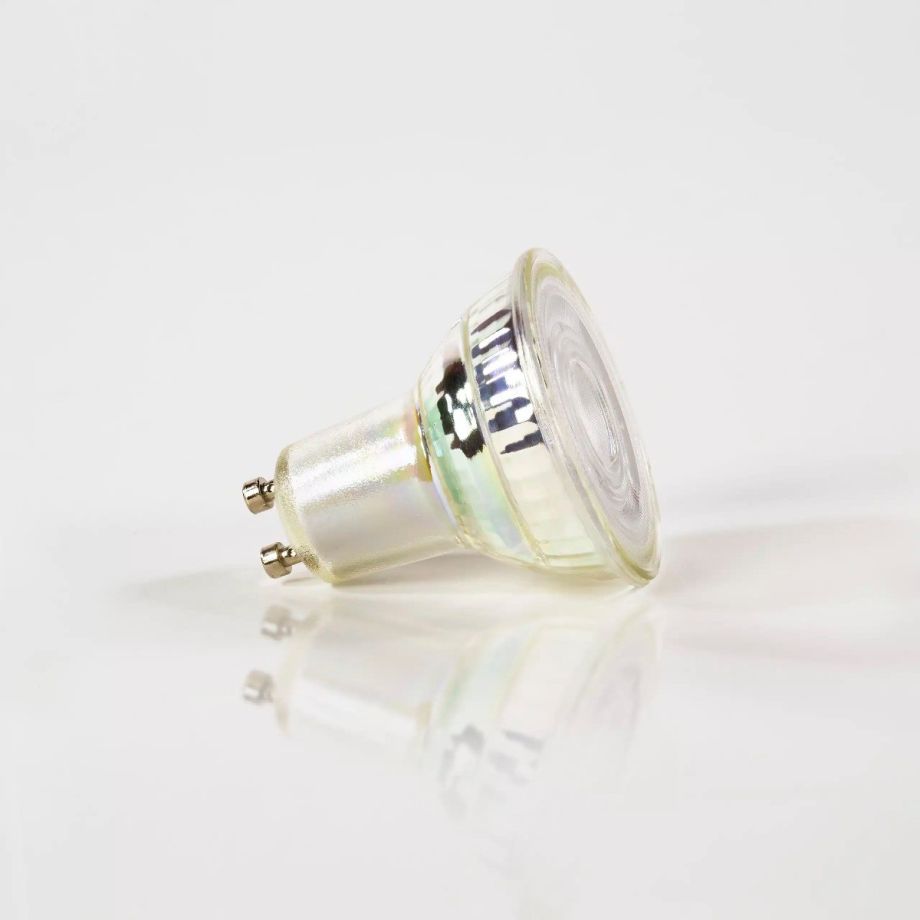 Fraaai Lichtbron LED GU10 dimbaar - transparant glas