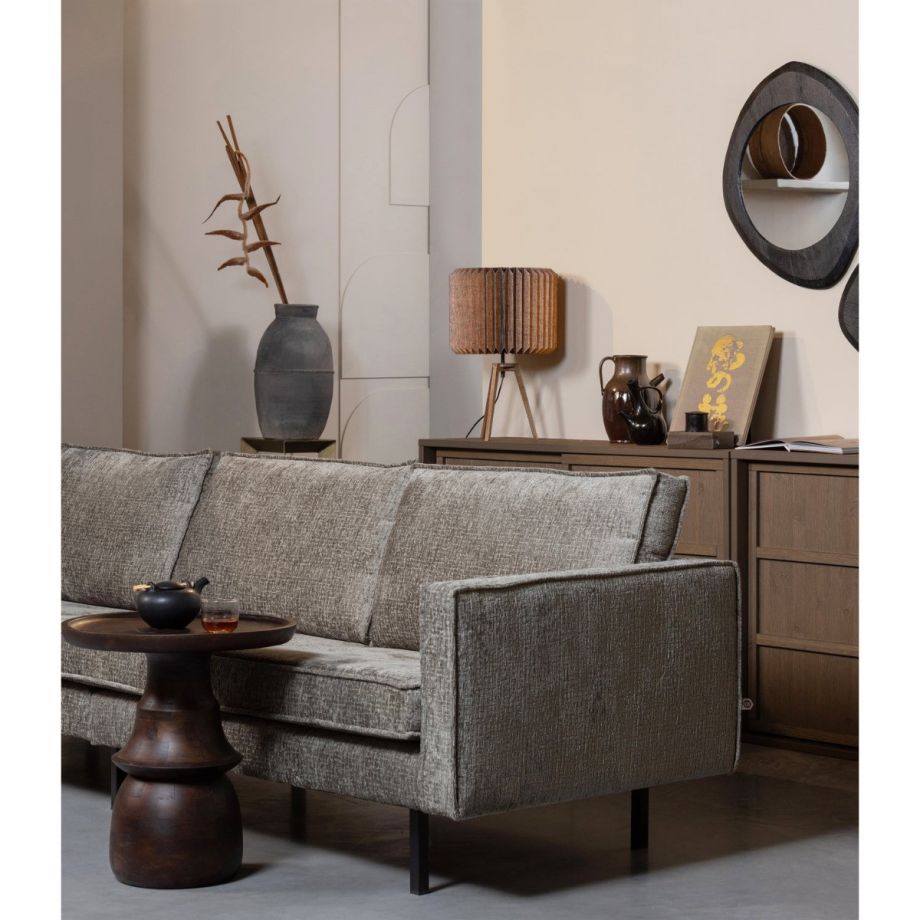 Woood Rodeo 3-zitsbank structure velvet