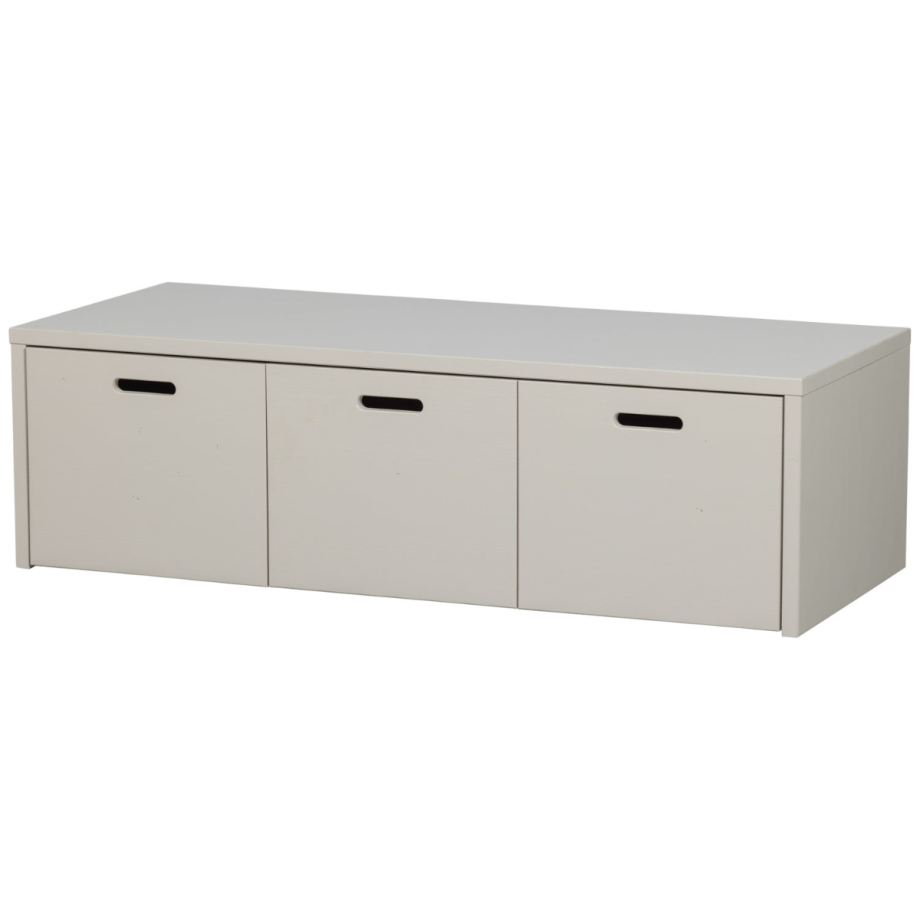 Woood Silke kistbank met lades grenen