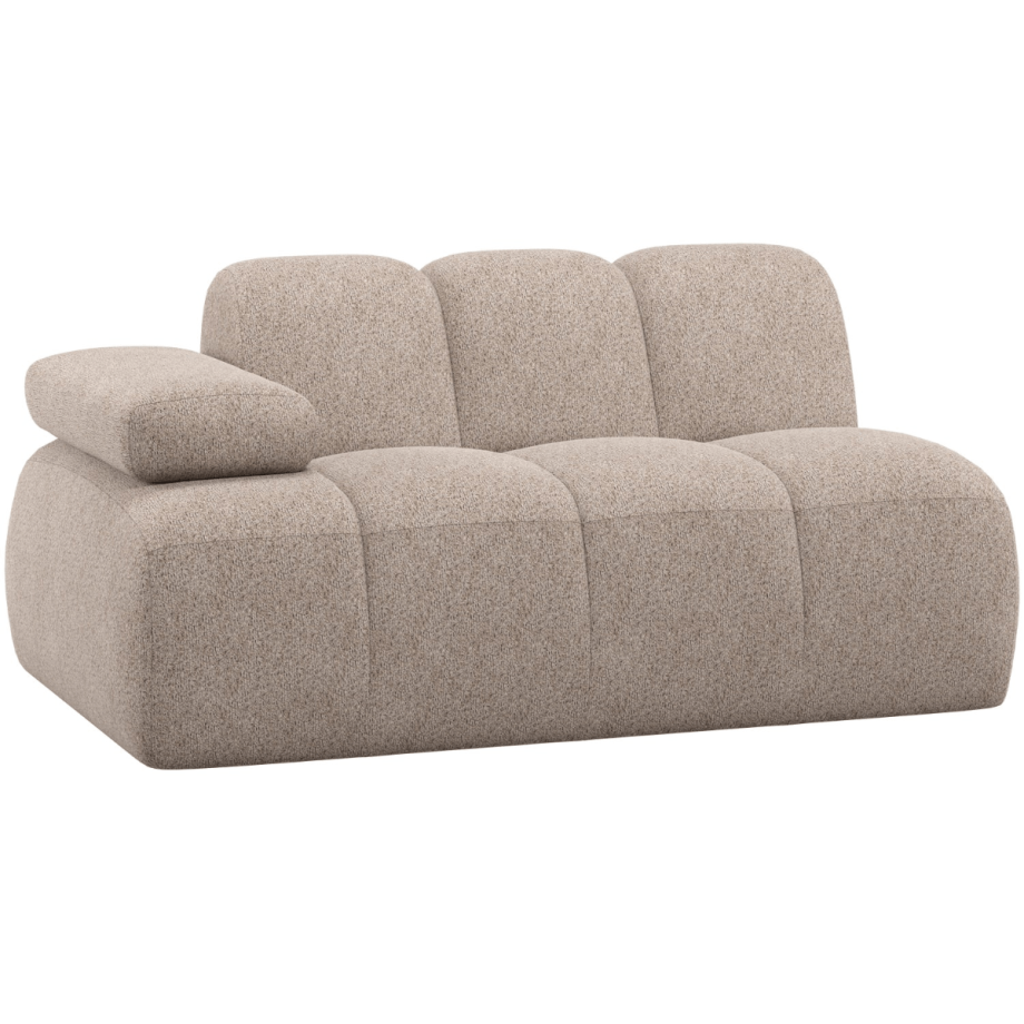 Woood Mojo 1,5-zits element arm links wollig