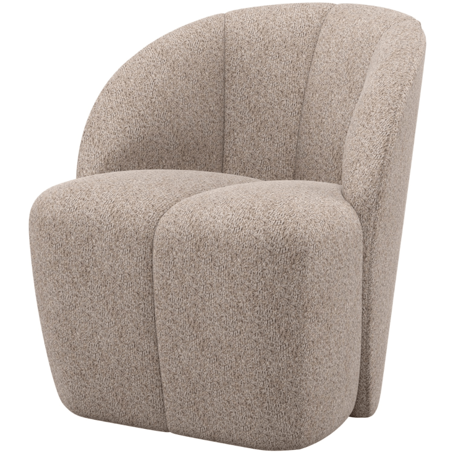 Woood Mojo draaifauteuil wollig
