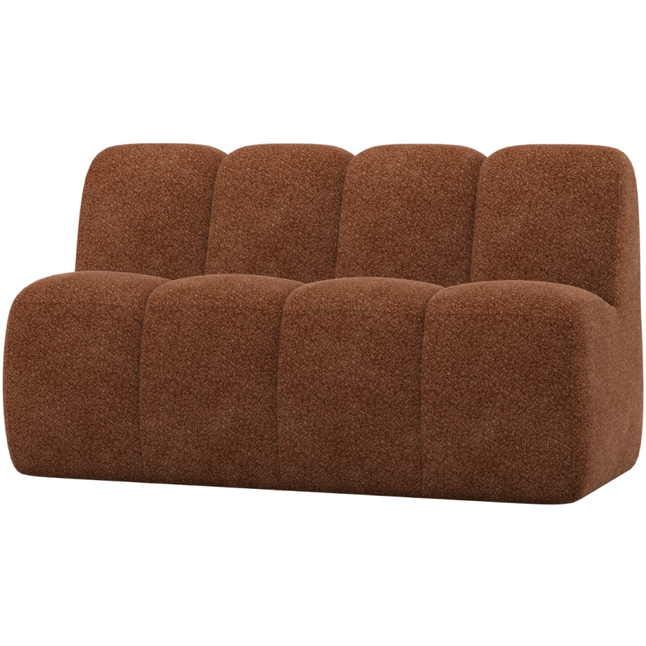 Woood Mojo eetbank 164 cm met rugleuning wollig