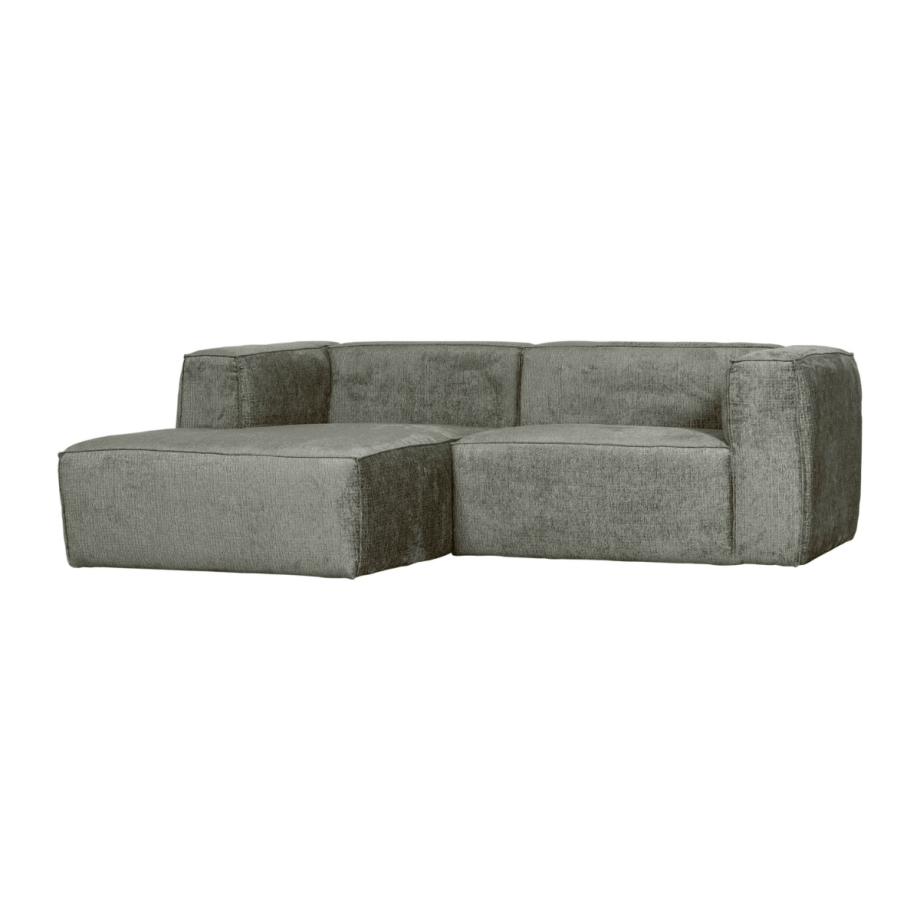 Woood Bean chaise longue bank links structure velvet