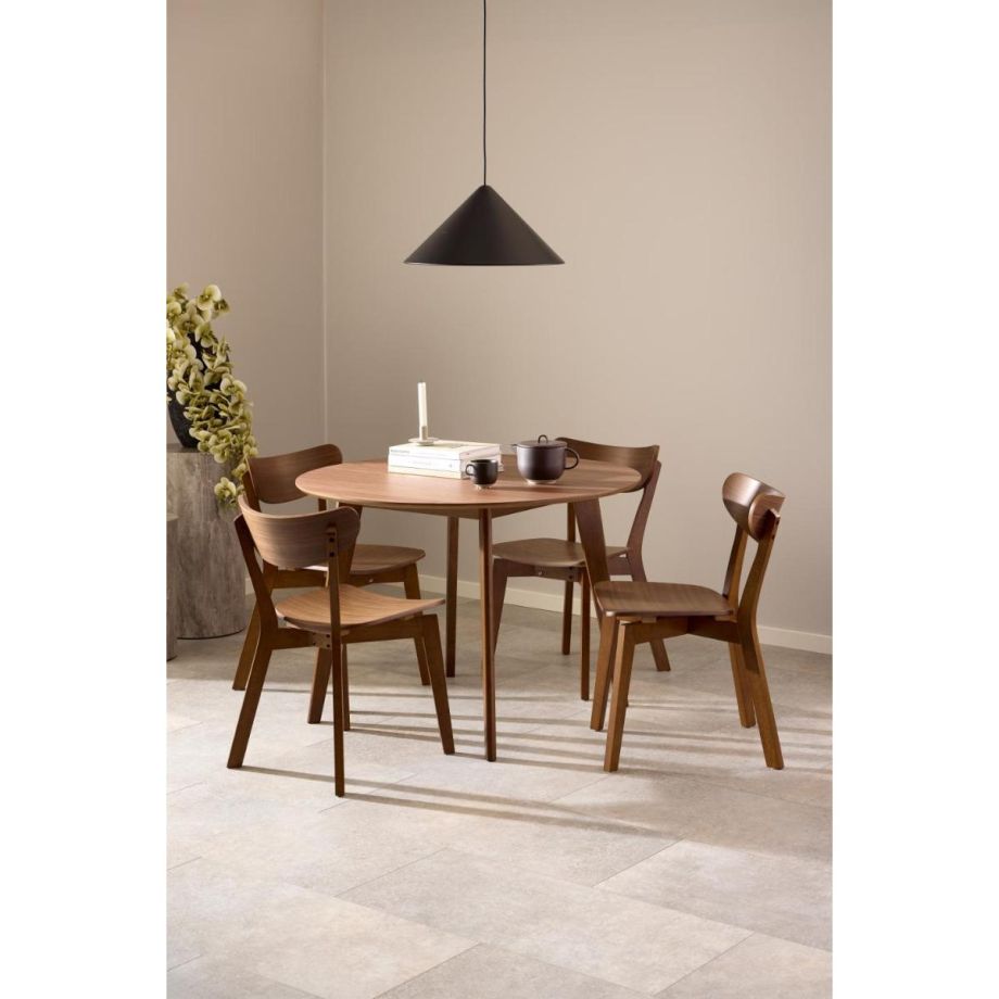 Nøra Alicia ronde eettafel Ø105x76 cm | eikenfineer