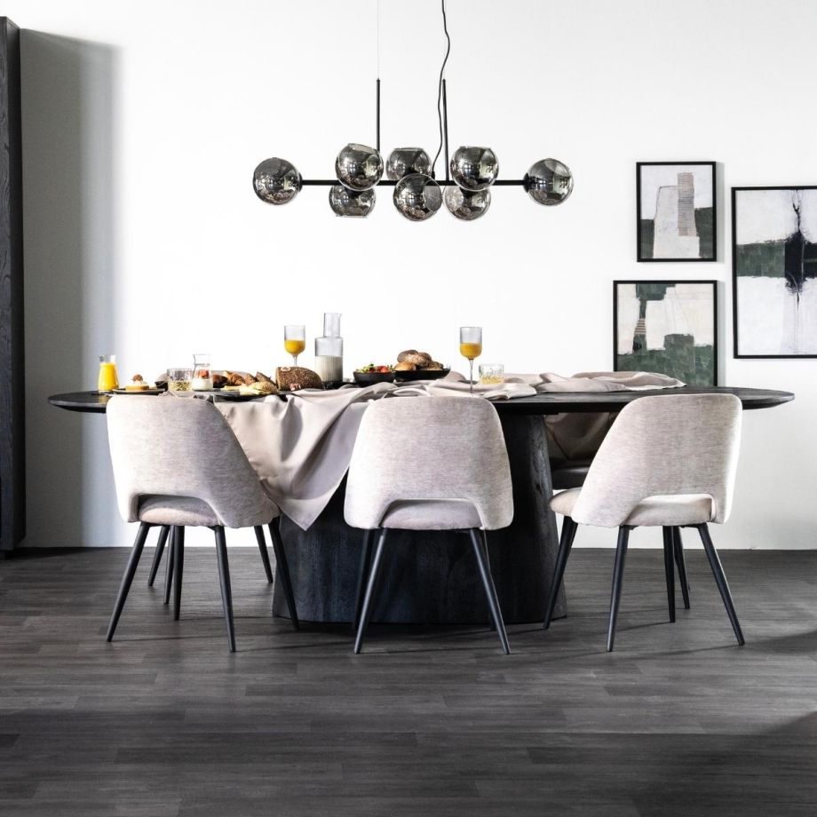 Eettafel Aron ovaal 250x110 cm