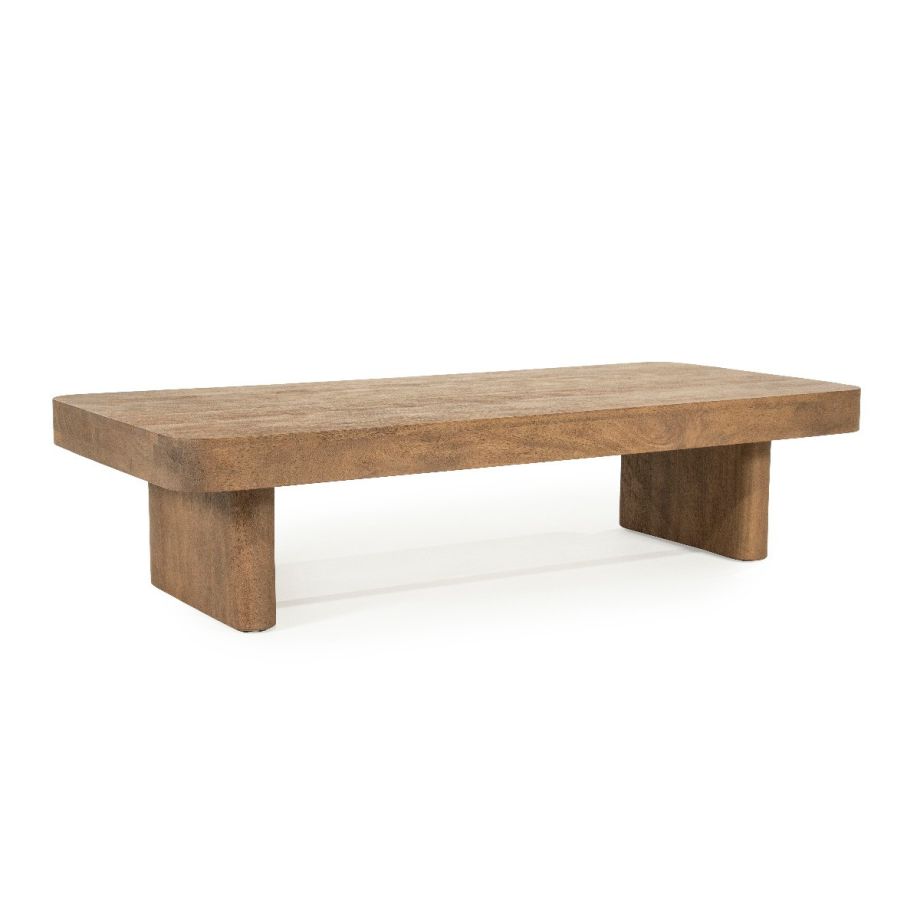 Eleonora Edward salontafel mangohout - bruin