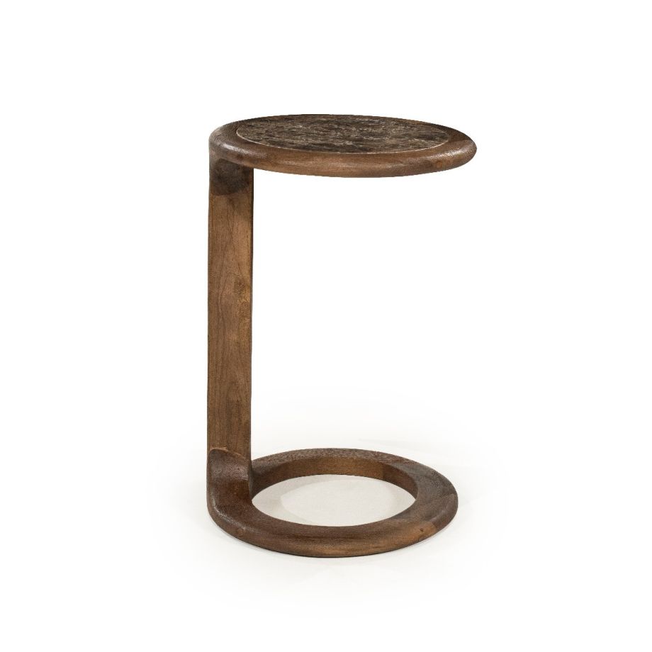 Eleonora Vito bijzettafel 43x37x55 cm - bruin