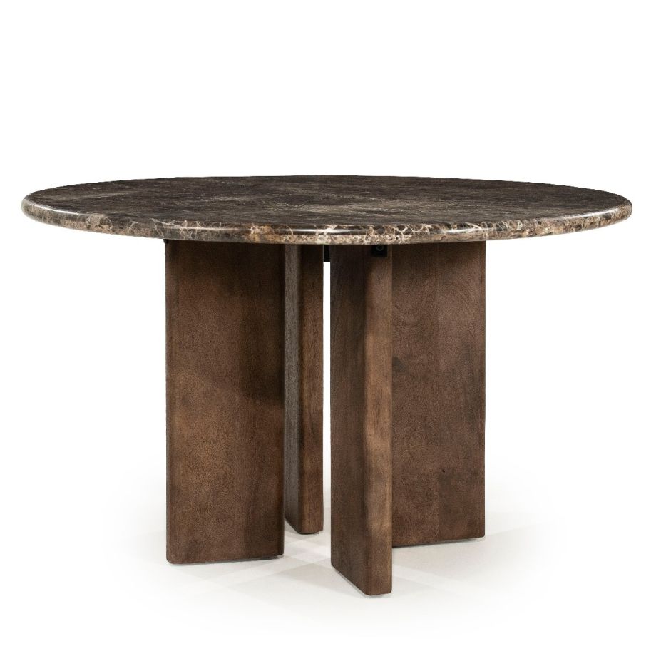 Eleonora Lando eettafel ø127 cm - bruin