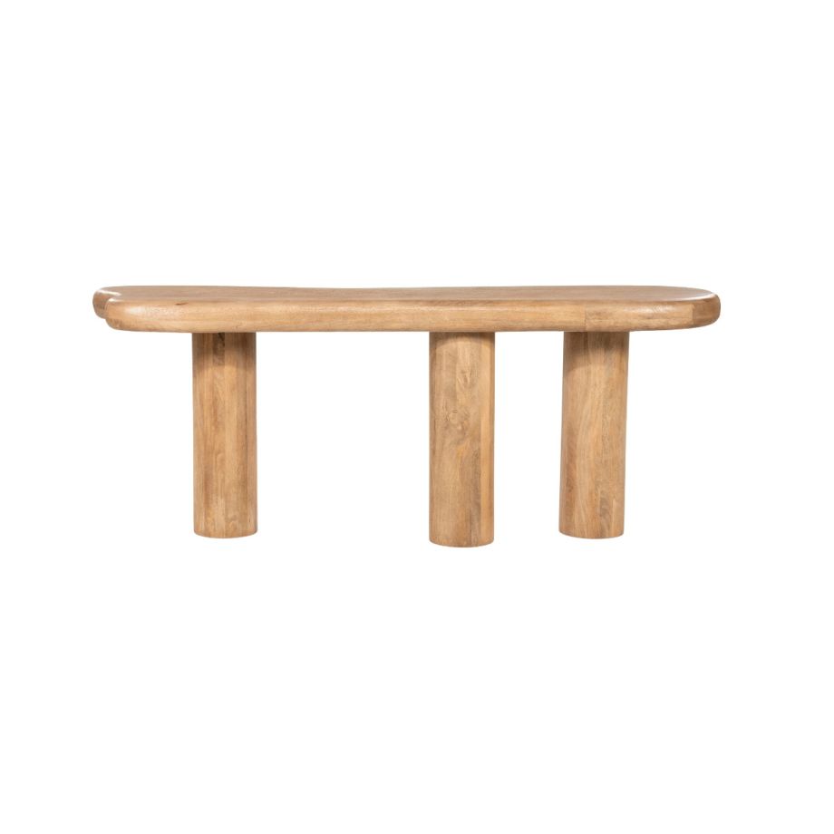 Eleonora salontafel Quido mangohout - beige